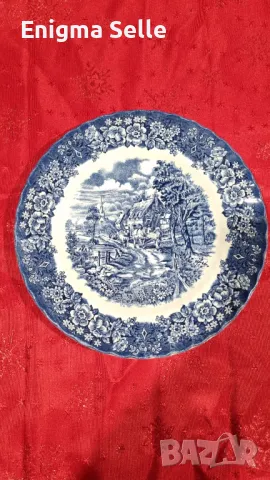 Антикварни, колекционерски порцеланови чиний от Англия , снимка 3 - Антикварни и старинни предмети - 50425599