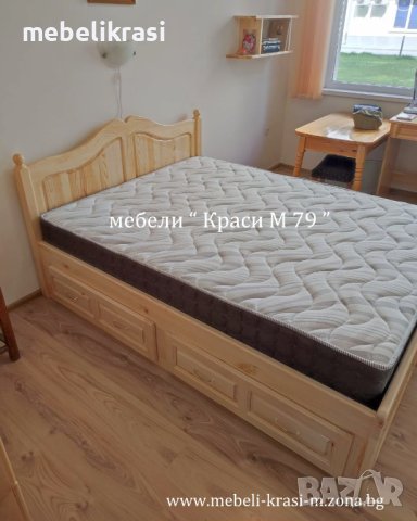 Мебели по поръчка от естественно дърво за детска стая, снимка 18 - Спални и легла - 41065208