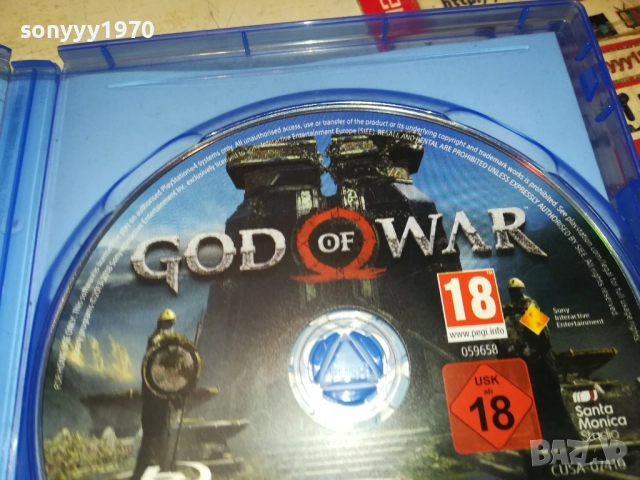 SONY PS4 GAME GOD OF WAR 0610251246, снимка 14 - Игри за PlayStation - 51960490