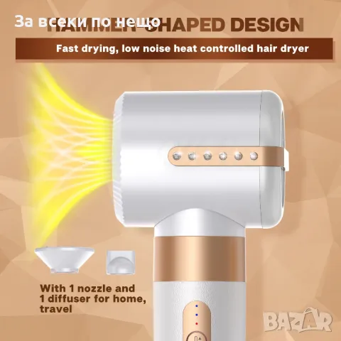 Висококачествен сешоар 7в1, снимка 6 - Друго оборудване - 48689029