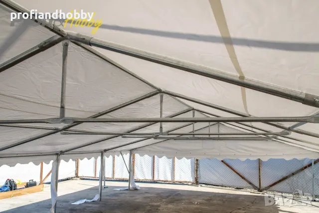 Шатра Хале Склад 60 кв 6х10х2,60 м 100% водоустойчив PVC, снимка 8 - Други - 47467746
