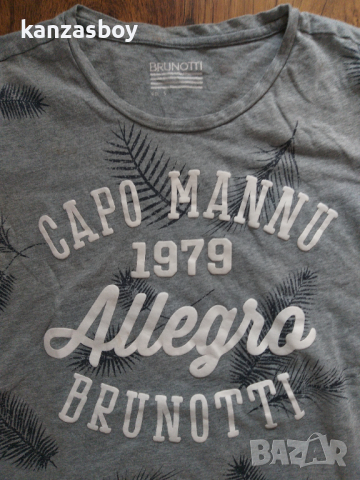 brunotti - страхотна мъжка тениска КАТО НОВА, снимка 1 - Тениски - 36117200