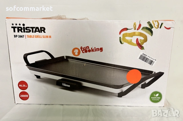 Грил скара Tristar BP-2667 Slim M