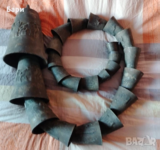 Стар наниз от чанове,чан, снимка 14 - Колекции - 51264274