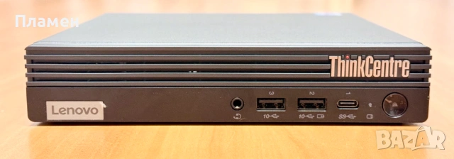 Lenovo ThinkCentre M70q Gen 4/i5-13400Т/16GB/256GB + 1TB HDD/Гаранция, снимка 2 - Работни компютри - 53588811