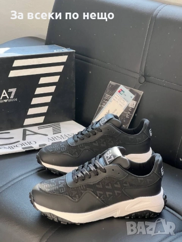 Emporio Armani Мъжки Маратонки👟Мъжки Спортни Обувки Емпорио Армани - 3 Налични Цвята Код E827, снимка 5 - Маратонки - 51477770