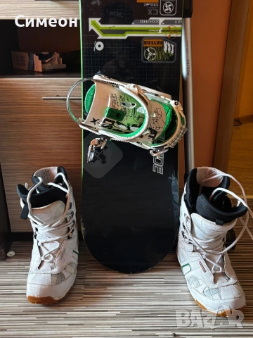 Snowboard комплект с обувки, снимка 3 - Зимни спортове - 53747456