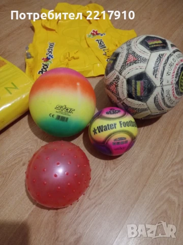топки плажни,футболна,жилетка и др., снимка 3 - Водни спортове - 51057099