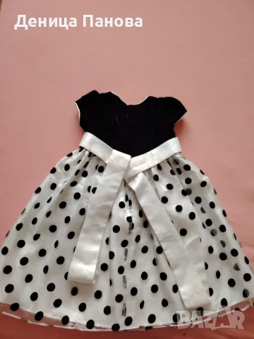 Детска официална рокля , снимка 4 - Детски рокли и поли - 49698989