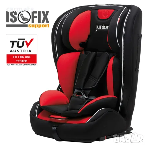 Детско столче за кола Petex Junior - Premium Plus Red