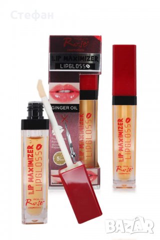 Roesia Lip Maximizer, глос & гланц за уголемяване на устни, увеличава обема за 5 мин,с джинджифил!, снимка 2 - Декоративна козметика - 38905097