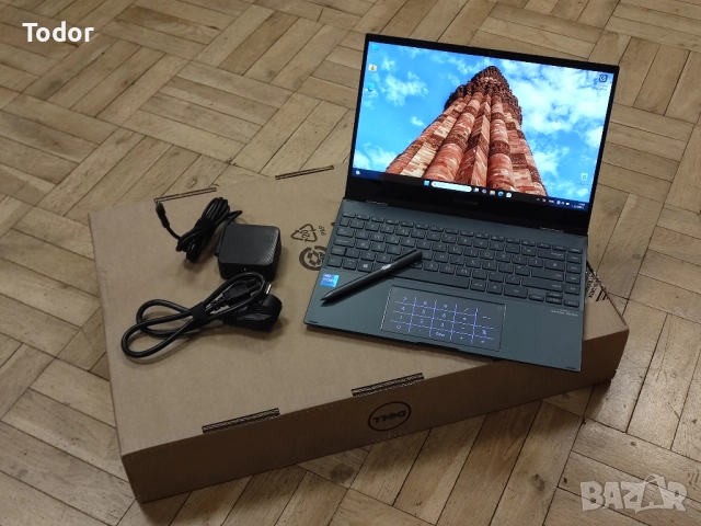 Лаптоп ASUS ZenBook Flip 13 UX363EA i5-1135G7, 8GB DDR4, 500GB SSD NVME, снимка 2 - Лаптопи за работа - 52502655