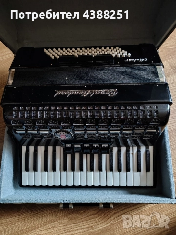 Акордеон Роял Стандарт с куфар, снимка 10 - Акордеони - 52621980