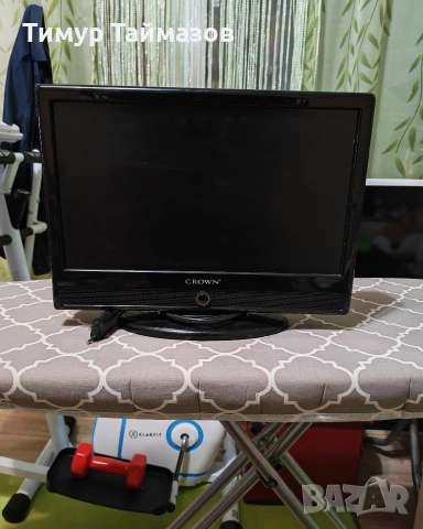 малък телевизор мини телевизор Crown