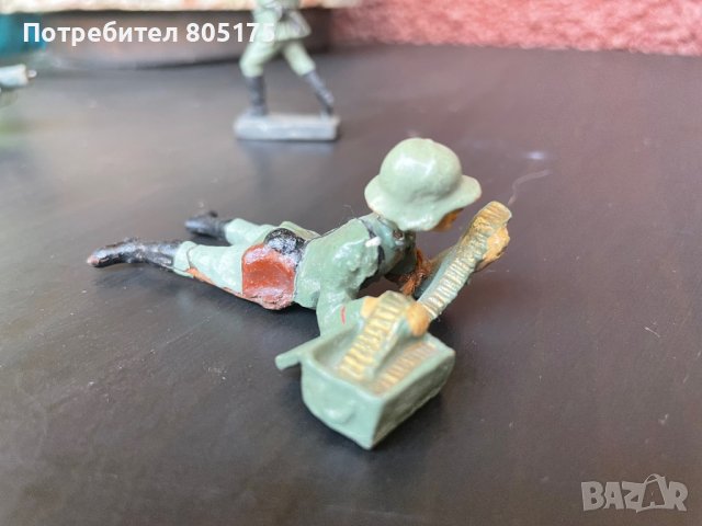 Стари фигурки войници от 30-те год на миналия век Elastolin Lineol, снимка 4 - Колекции - 41564332