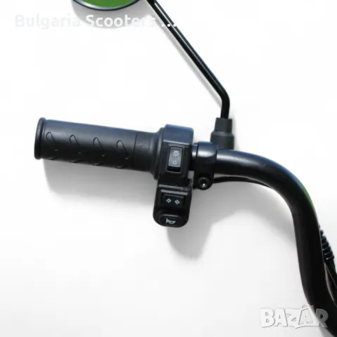 Електрически Мотопед MaxMotors EBZ 20 1200W/60V/20Ah - GREEN, снимка 8 - Мотоциклети и мототехника - 50015432