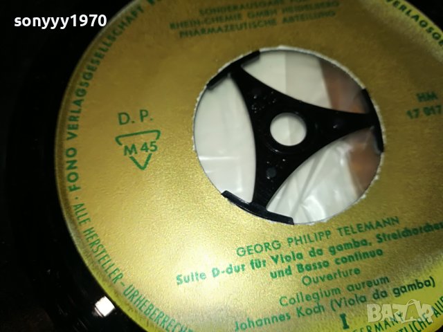 GEORG PHILIPP TELEMANN-ПЛОЧА MADE IN GERMANY 0105231546, снимка 16 - Грамофонни плочи - 40546951