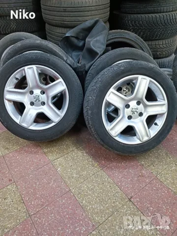 Джанти от Пежо 307, снимка 2 - Гуми и джанти - 55985335