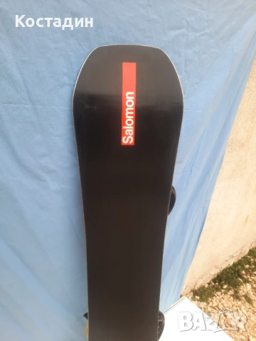 Сноуборд 155см. Salomon Huck Knife RTL Wide с автомати, снимка 10 - Зимни спортове - 53205887