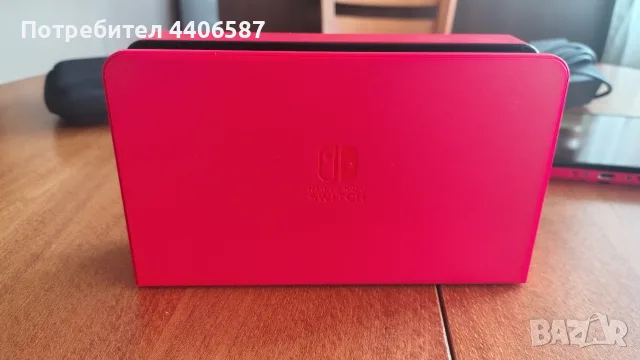 Nintendo Switch OLED Mario Red Limited Edition, снимка 5 - Nintendo конзоли - 56196473