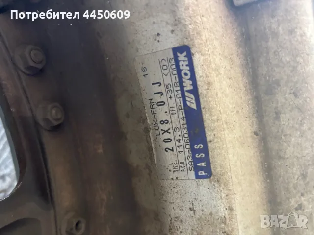 Лети Джанти R20 , снимка 8 - Гуми и джанти - 50150893