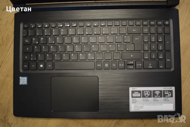 Лаптоп Acer Aspire 3 | i5-8250U | 256 SSD, снимка 5 - Лаптопи за дома - 56144036