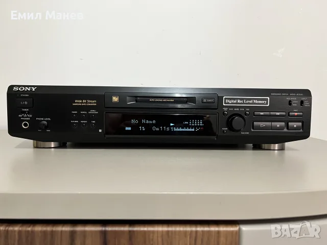 Sony MDS JE520 MiniDisk deck