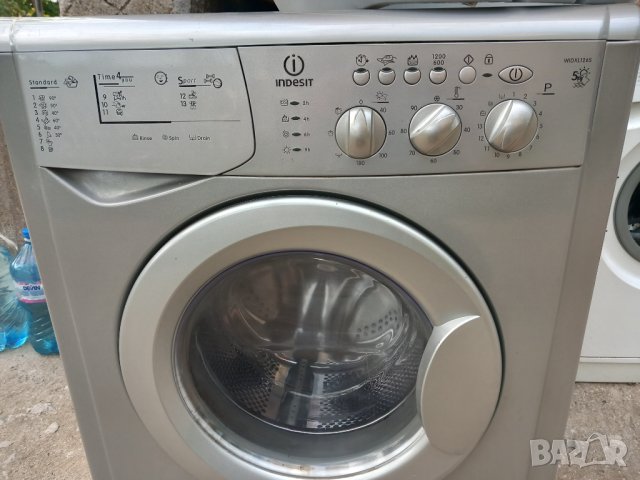 Продавам преден панел с платка за пералня със сушилня Indesit WIDXL 126 S, снимка 4 - Перални - 41057737