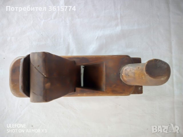 Старо дърводелско ренде, снимка 2 - Антикварни и старинни предмети - 39643825