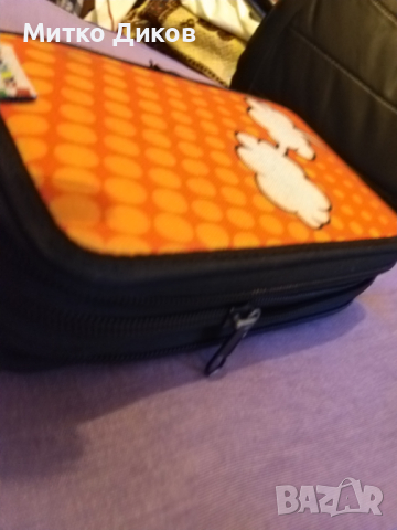 Ученически пенал за моливи фолмастери и други 3 прегради 20х13х6см, снимка 4 - Ученически пособия, канцеларски материали - 44658295