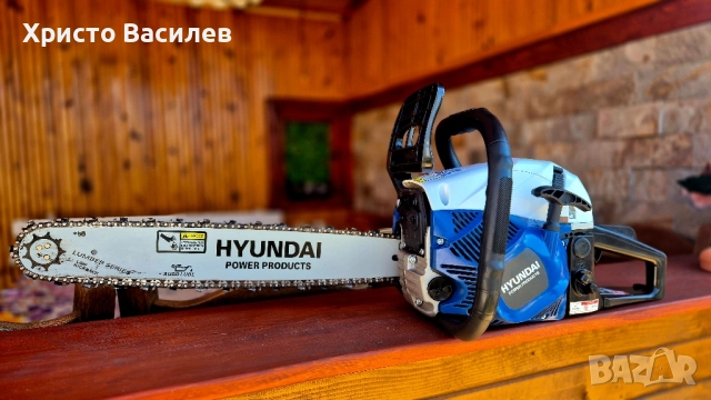 Бензинова резачка Hyndai 58cc 2.2hp, снимка 2 - Градинска техника - 51533363