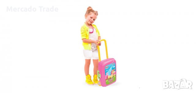 Куфар с колела, Фризьорски салон, 18ч., снимка 2 - Играчки за стая - 35879030