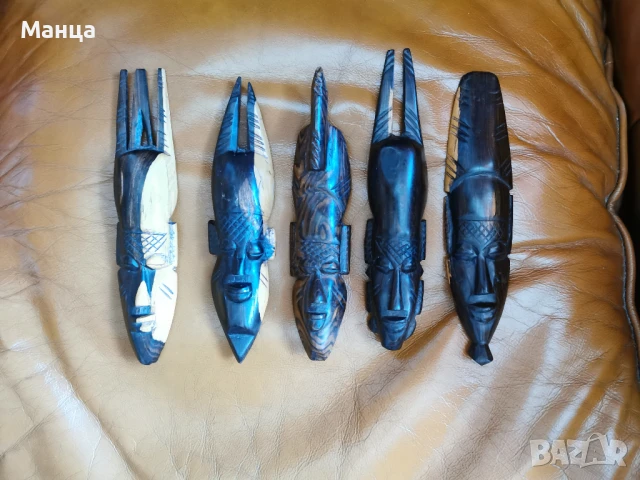 Абаносови африкански фигури, снимка 2 - Антикварни и старинни предмети - 51382762