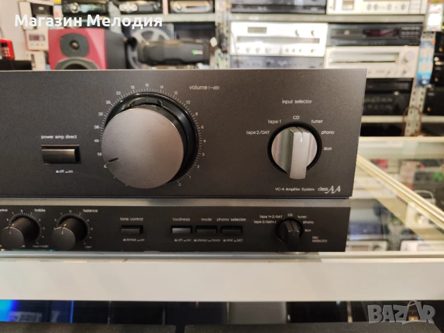 Уникален стерео усилвател Technics SU-V570 PXC cap. Две по 105 вата на 4 ома. В отлично техническо и, снимка 5 - Ресийвъри, усилватели, смесителни пултове - 51130359