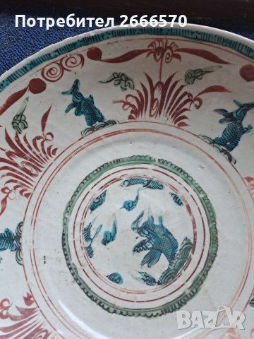   . Zhangzhou or “Swatow” ware. Late Ming.     Стара китайска чиния , китайски порцелан, снимка 8 - Антикварни и старинни предмети - 41681385
