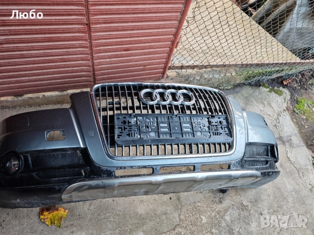 Предна броня оборудвана с маска за Ауди А6 ц6 4ф оуроуд Audi A6 c6 4f allroad, снимка 11 - Части - 52458482
