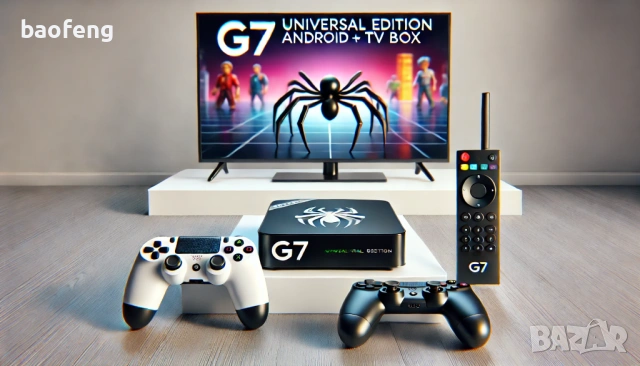 Нов 4GB Ram , 128gb Gaming TV Box Нова G7 Android 16 и 14  40,000 игри 15000 каналаИгрова конзола, снимка 6 - Други игри и конзоли - 53524160