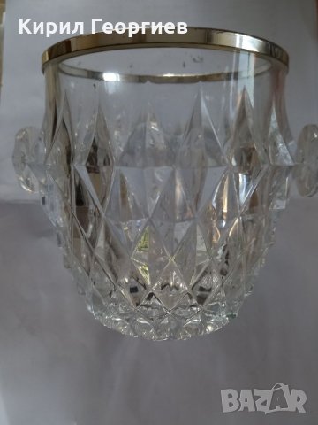 Красива  кристална  купа , снимка 1