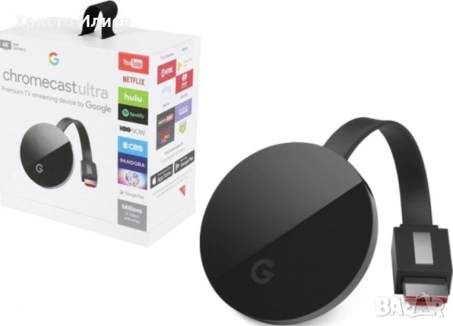  Мултимедиен плеър Chromecast за телевизор HDMI SmartTV