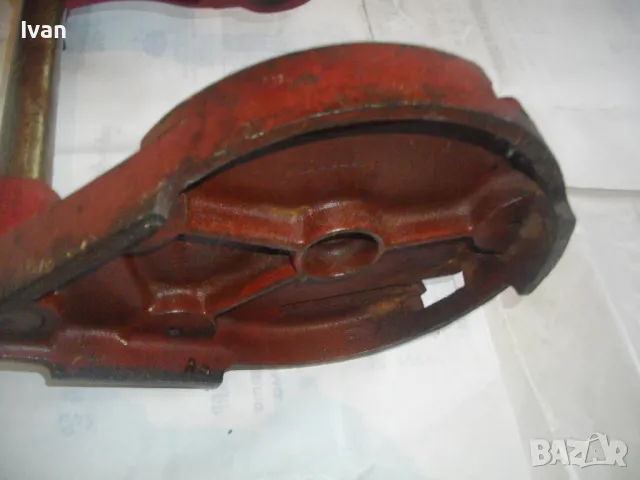 WOLF НЕМСКА ФРГ ПРОФЕСИОНАЛНА СТОЙКА ЗА БОРМАШИНА МАСИВНО ЖЕЛЯЗО ЧУГУН старо качество 10кг/ход 80мм, снимка 16 - Бормашини - 48253355