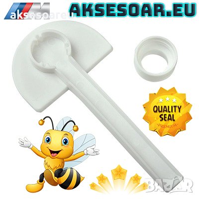 PVC Автоматична поилка хранилка за хранене и поене на пчели в кошер за вода и лекарствен сироп за пч, снимка 5 - За пчели - 41619068