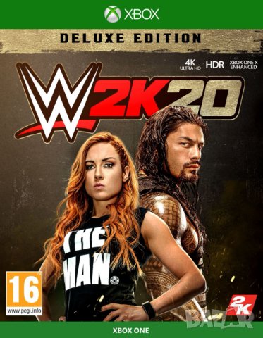 Нова ! WWE 2K20 - Deluxe Edition (Xbox One), снимка 1