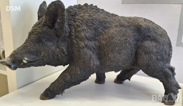 Диво Прасе Статуетка - Фигура Декорация Глиган 57см, снимка 2 - Статуетки - 42071758