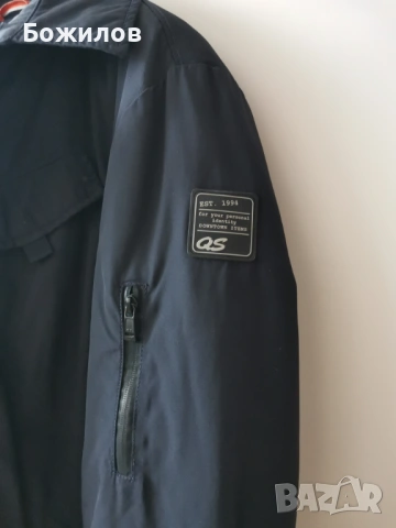 Ново мъжко официално-ежедневно марково яке-палто QS by s.OLIVER  XXL, снимка 6 - Якета - 53694991