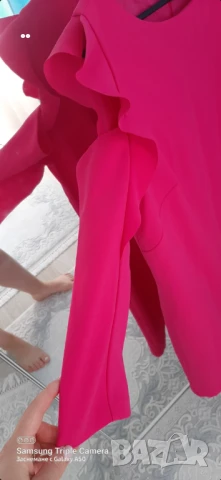 Розови рокли С размер, снимка 5 - Рокли - 50771541