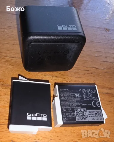 Ново зарядно GoPro Dual Battery Charger + 2 Enduro Batteries, снимка 8 - Батерии, зарядни - 56085138