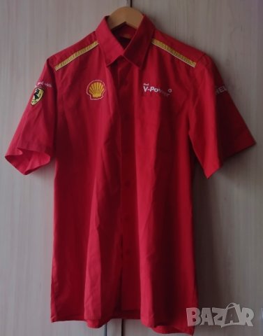 Ferrari Shell V Power - мъжка риза, снимка 2 - Ризи - 39313841