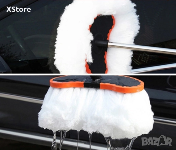 Автоматично въртяща се четка на 360° за кола с регулируема , снимка 13 - Аксесоари и консумативи - 52444896