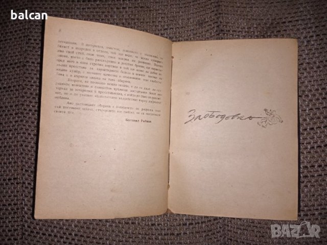 Стара книга Антология стършел 1948 година, снимка 5 - Колекции - 36001634