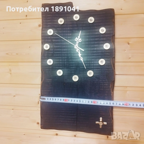Подарък за ловец часовник от дърво, снимка 8 - Стенни часовници - 52648849